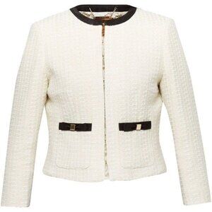 Ted Baker Cream and Black Blazer
